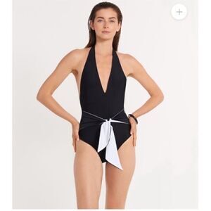 Ansea The Tie Front One Piece